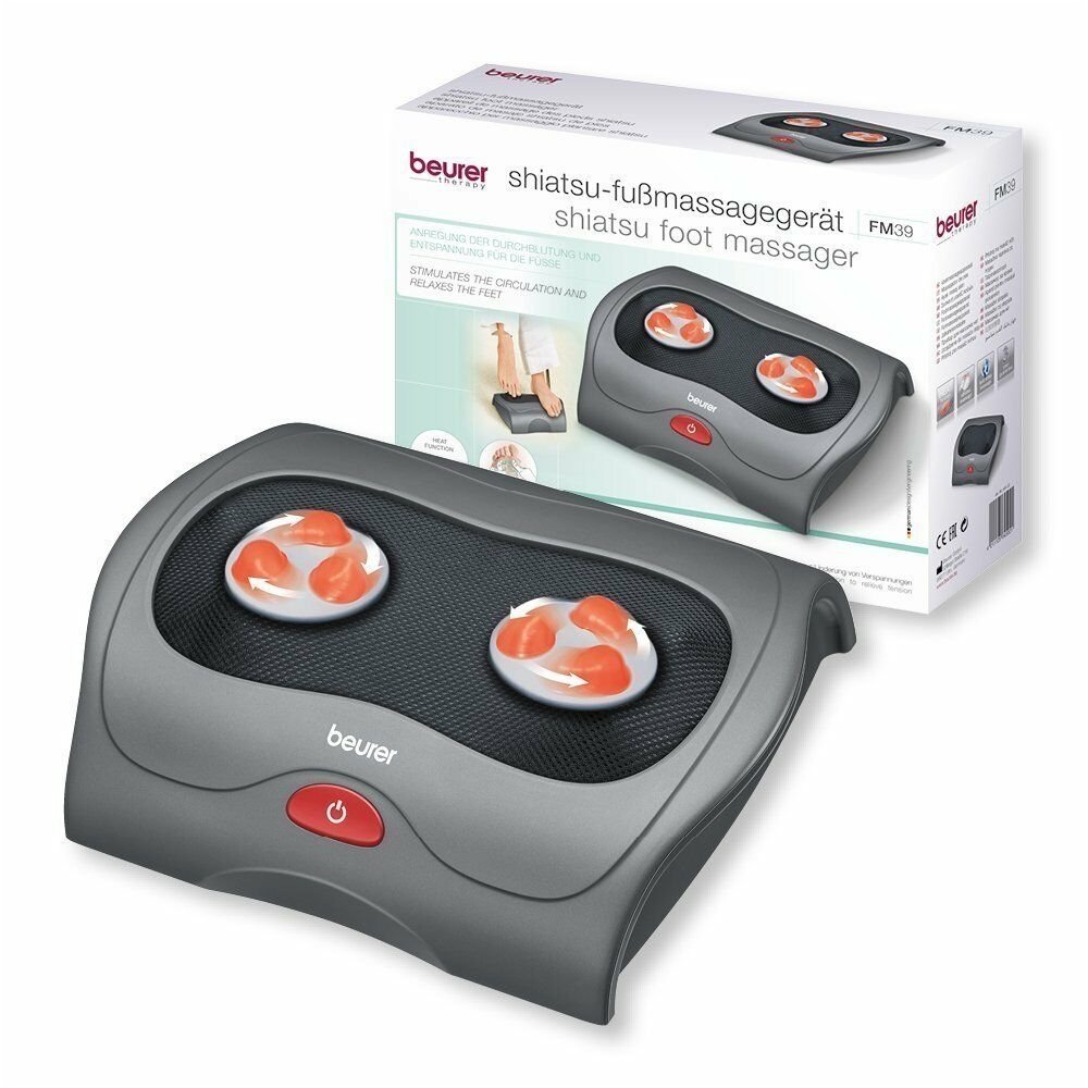 VOKIŠKAS BEURER SHIATSU PĖDŲ MASAŽUOKLIS FM39 (FM 39) VOKIŠKAS BEURER SHIATSU PĖDŲ MASAŽUOKLIS FM39 (FM 39)